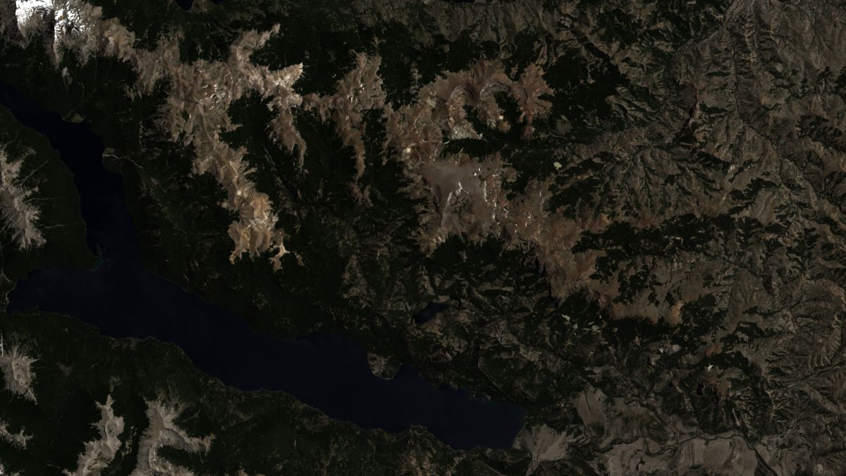 Ruta de los Siete Lagos, Neuquén - Landsat 8 OLI - 30 de Noviembre de 2013