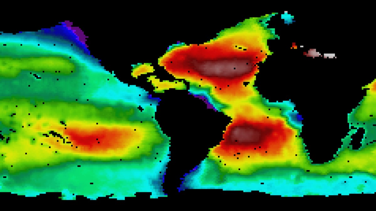 8 de Junio - Día Mundial de los Océanos - Salinidad Superficial del Mar - SAC-D/Aquarius - Simulado