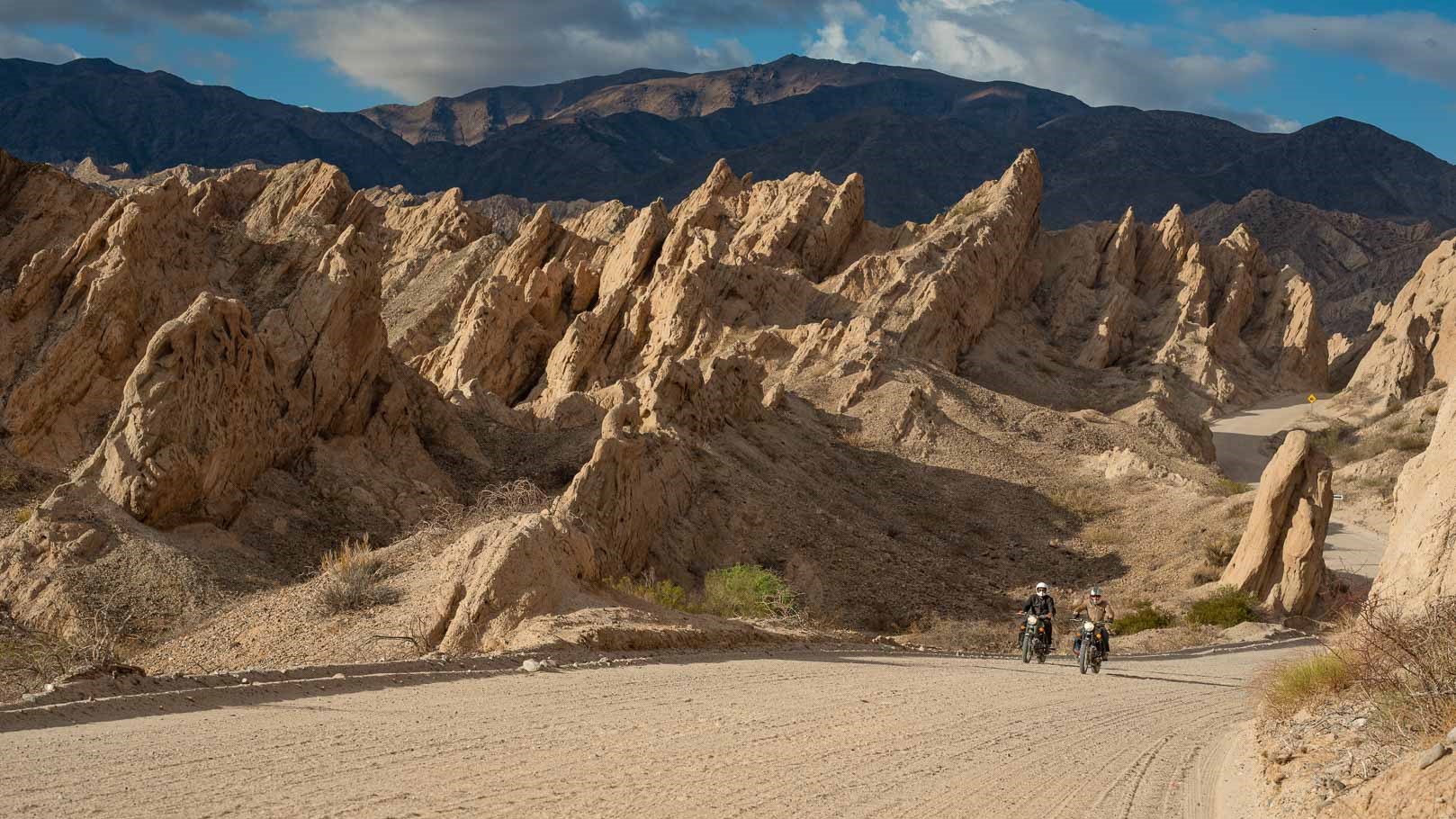 paisaje de la Ruta 40, Monumento Natural de Angastaco.