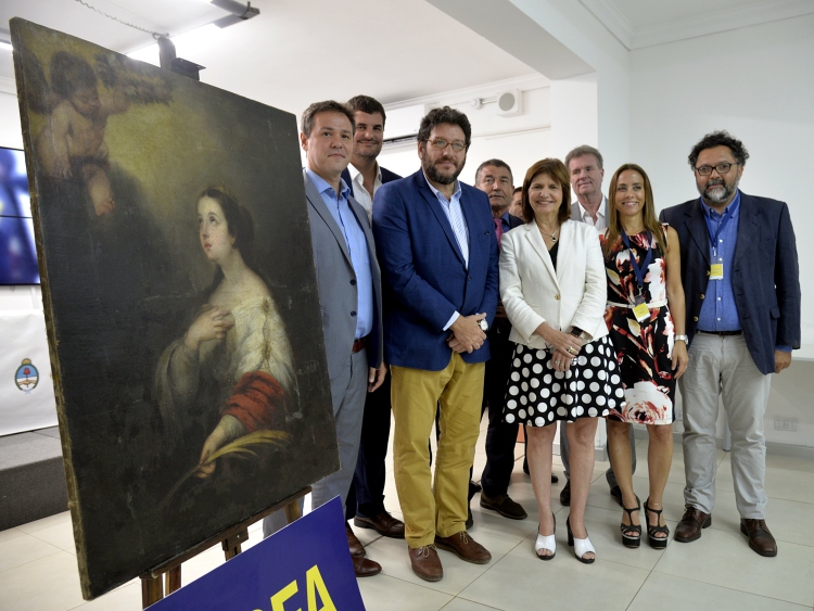 "Santa Catalina" de Bartolomé Murillo