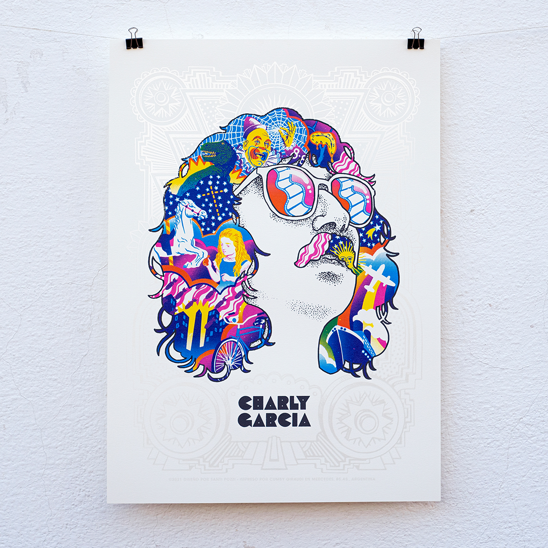 Charly García, por Santi Pozzi
