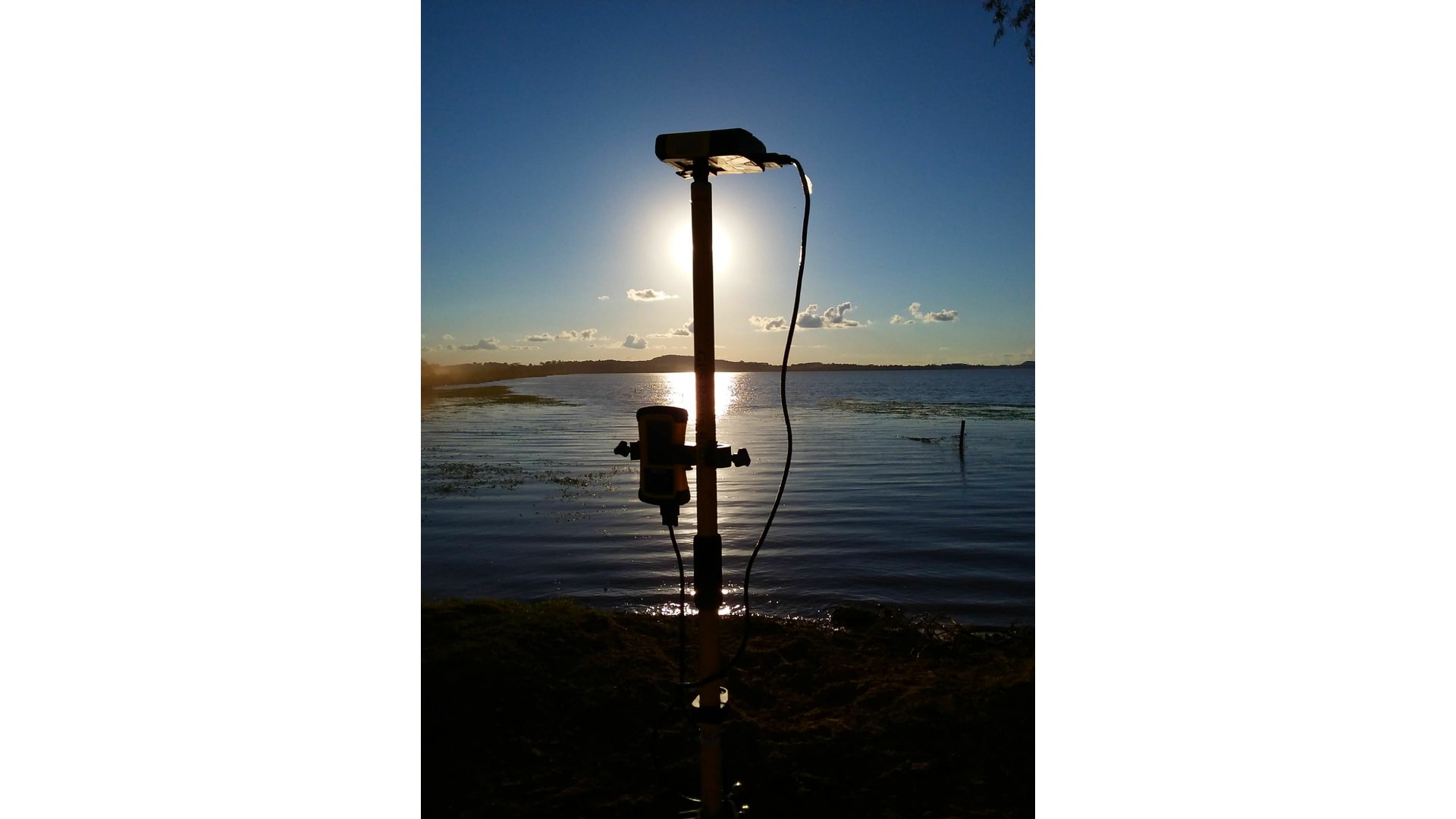 Equipamiento GPS diferencial en trabajo de campo