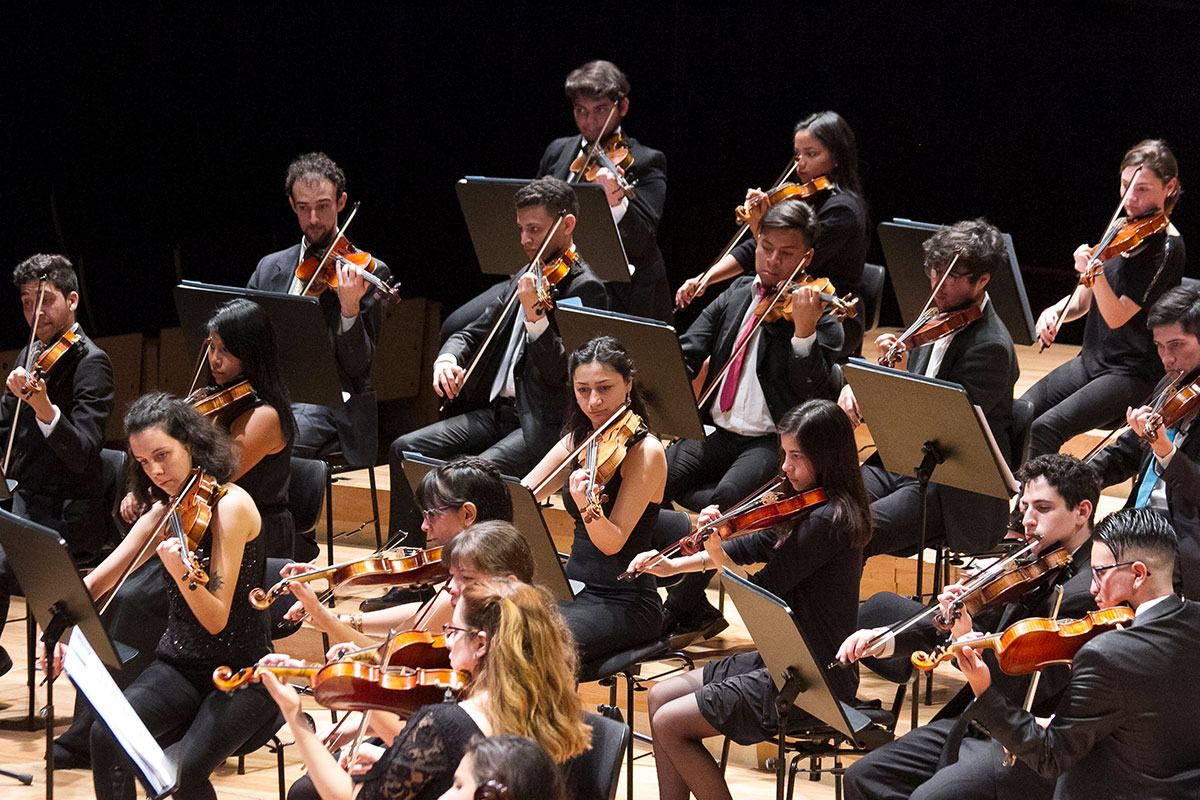 La Sinfónica Juvenil Nacional Libertador San Martín se presenta en el Palacio Libertad