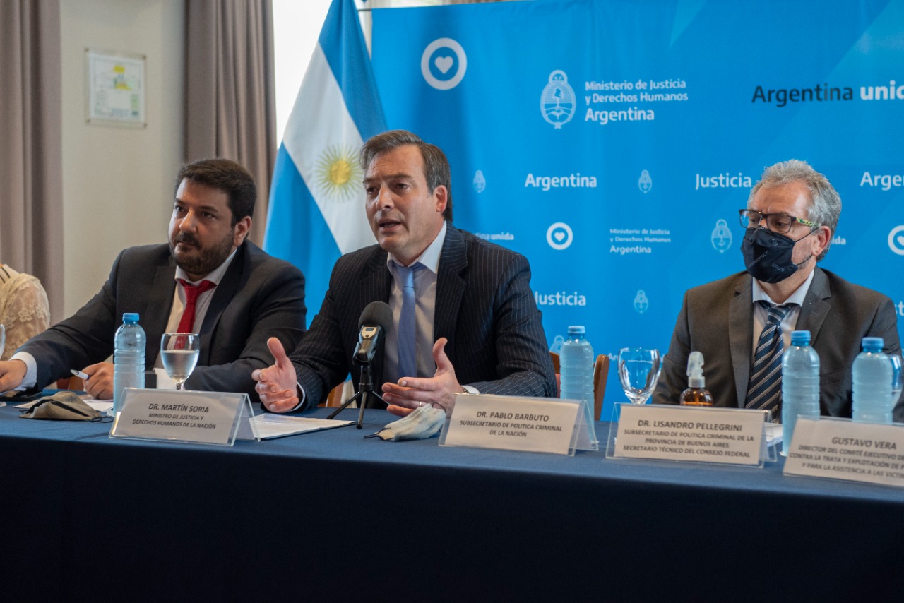 Soria presentó el Fondo de Asistencia Directa para Víctimas de Trata