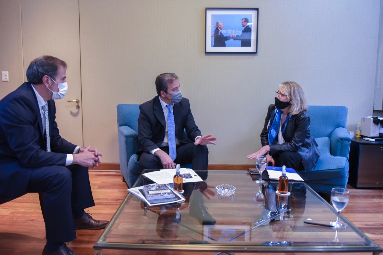 Soria recibió al ministro de Ciudadanía de Neuquén, Ricardo Corradi Diez 