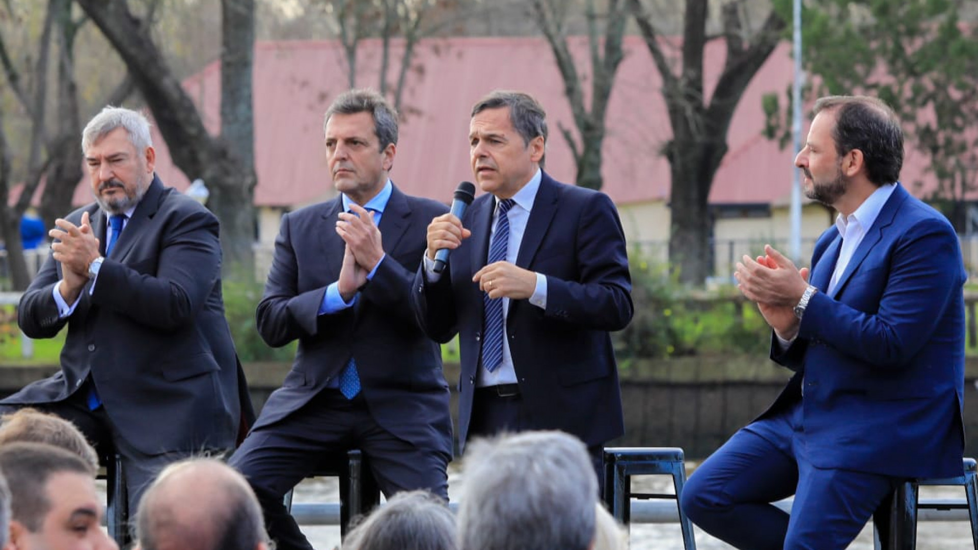 El Ministro Giuliano, Sergio Massa y Malena Galmarini impulsan la tarjeta SUBE para el transporte fluvial en Tigre