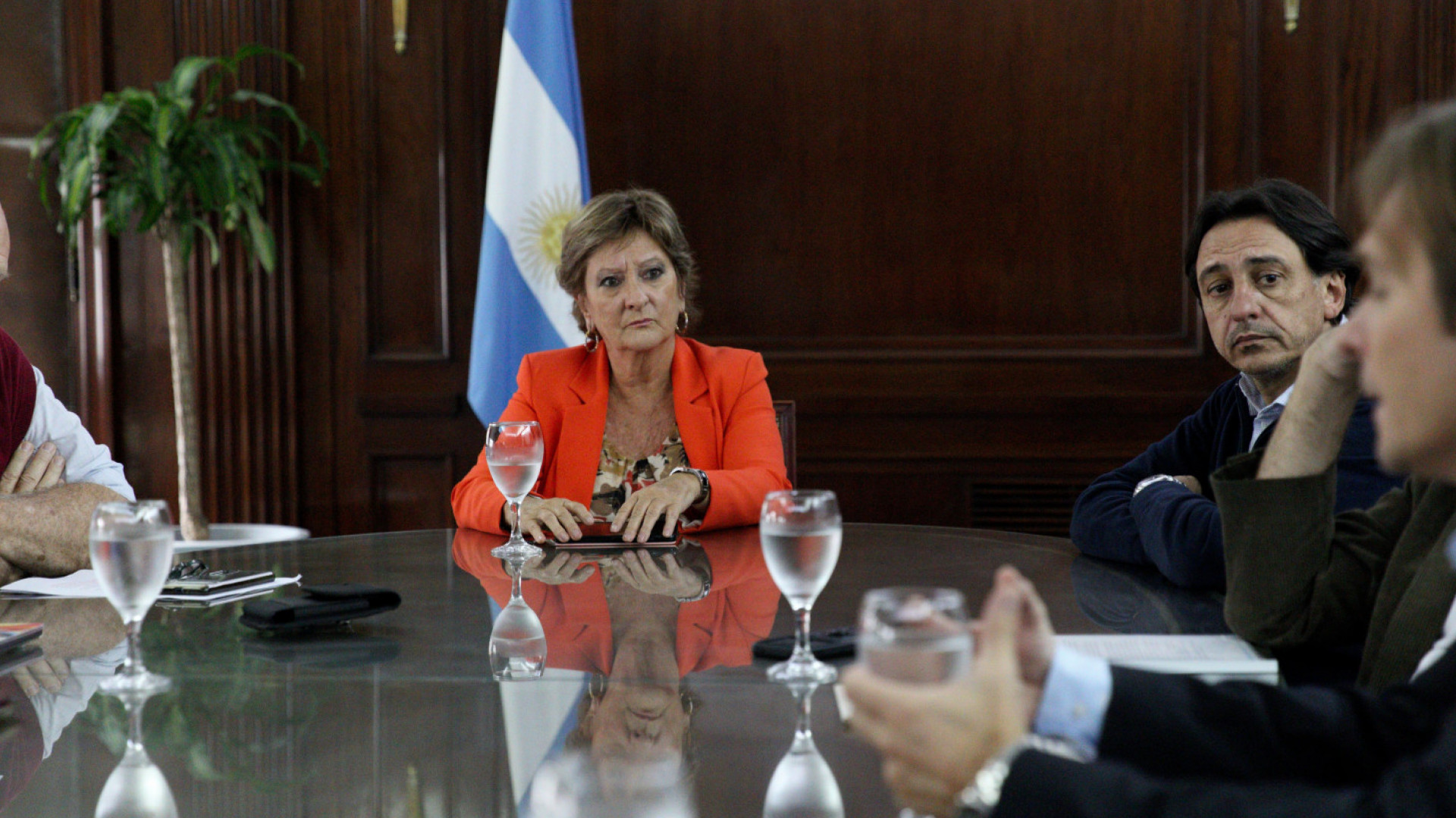Lamas se reunió con el intendente de Bell Ville