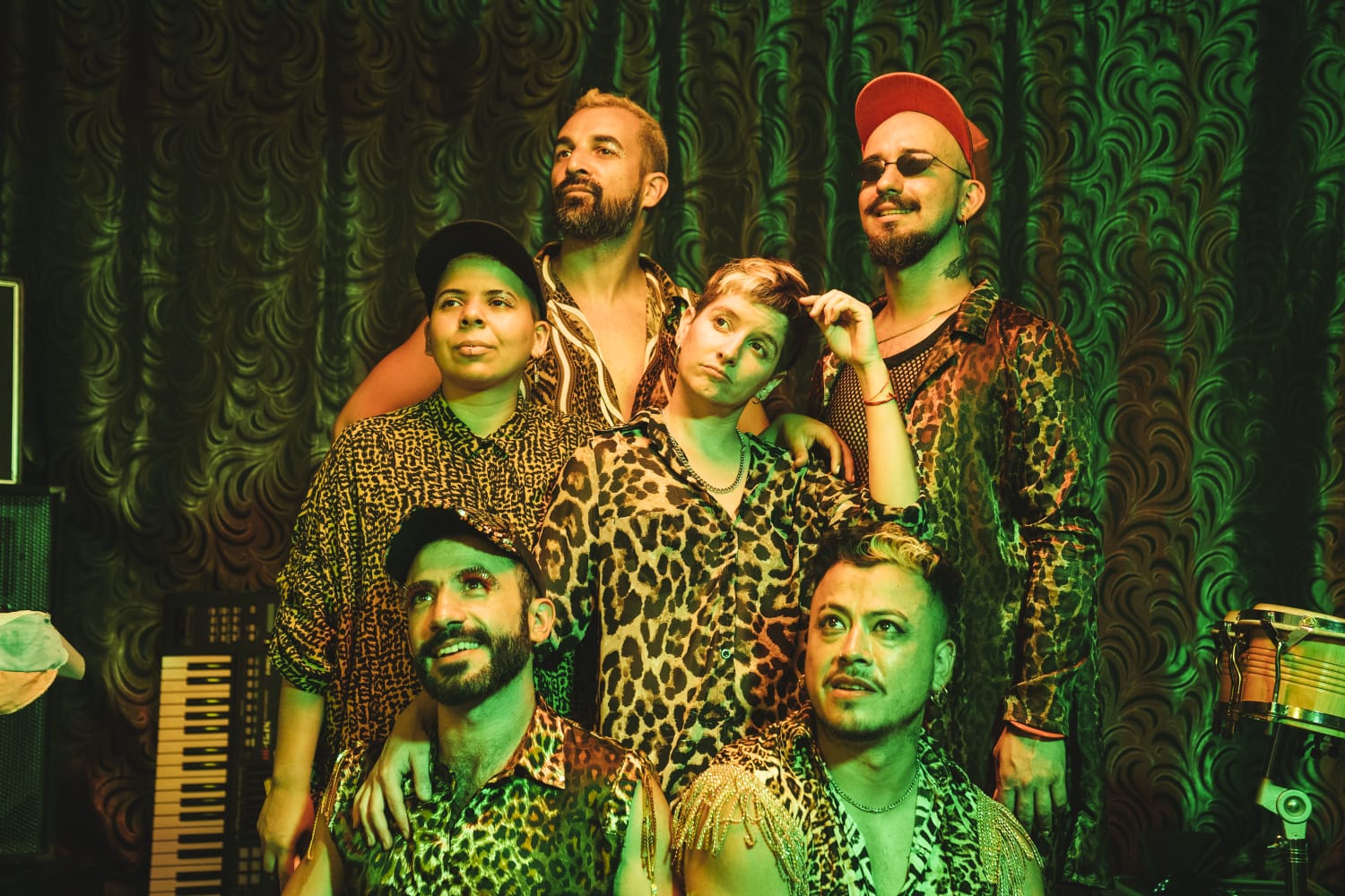 La banda de cumbia disidente Sudor Marika. La banda de cumbia disidente Sudor Marika.