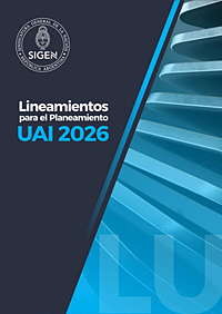Lineamientos para el planeamiento UAI 2026