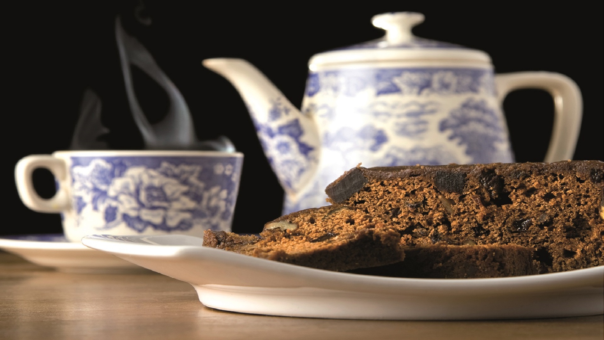 Té y torta galesa