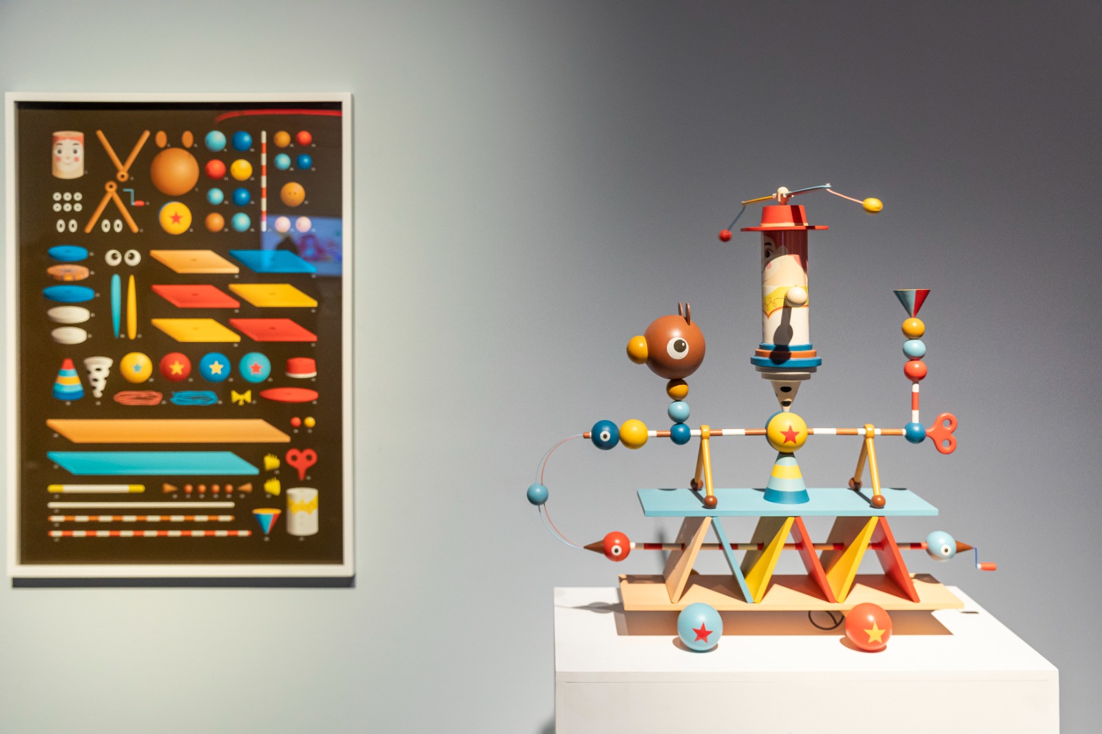 La obra lúdica y tridimensional de Cristian Turdera.