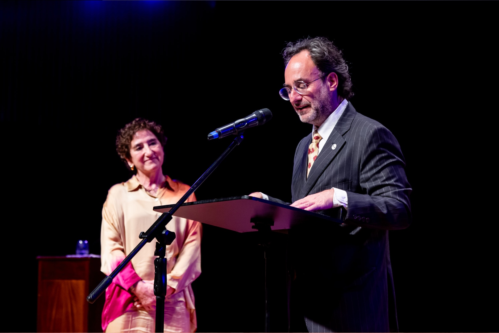 Orly Benzacar y Tulio Andreussi Guzmán