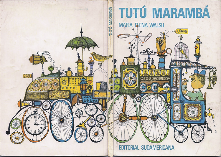 "Tutú Marambá" es el primer poemario para chicos de María Elena Walsh escrito en 1960