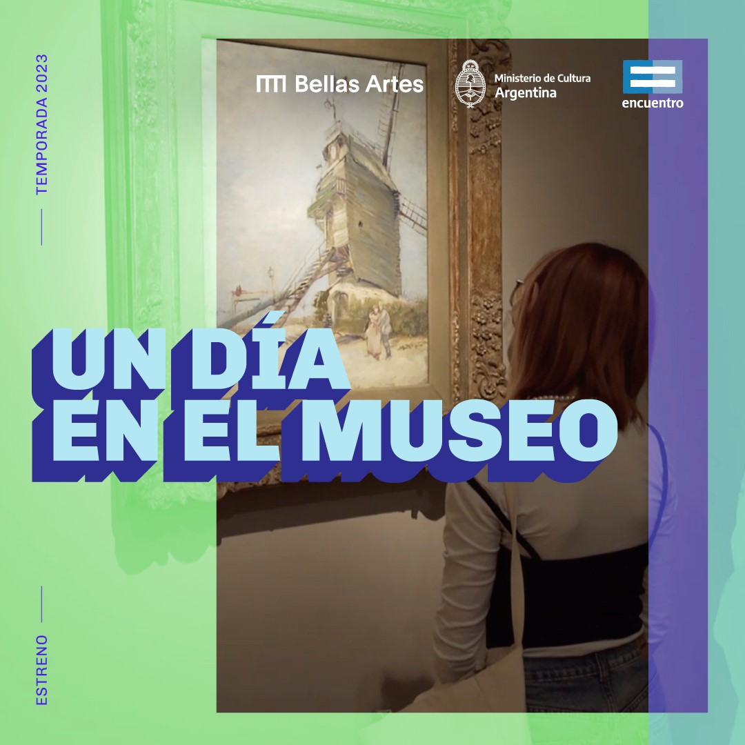 “Un día en el museo”, una coproducción entre el Ministerio de Cultura y Canal Encuentro, que forma parte de la programación 2023 de la señal educativa.
