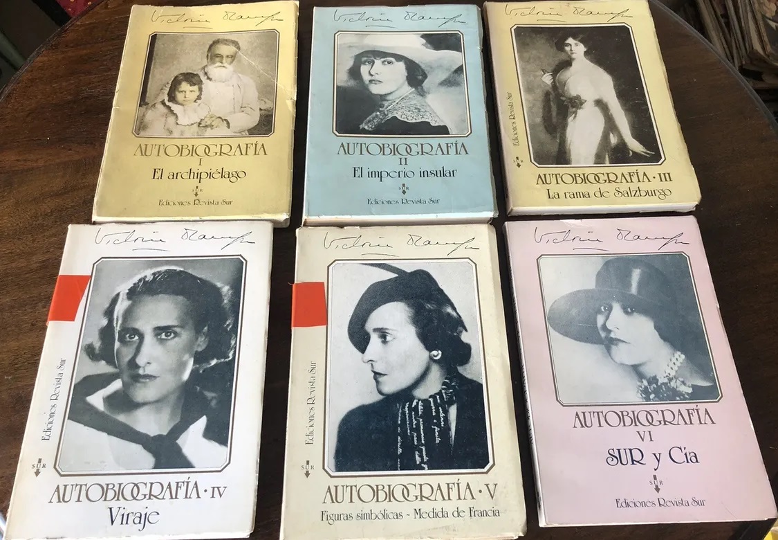 Los seis tomos de la Autobiografía, publicados entre 1979 y 1984.