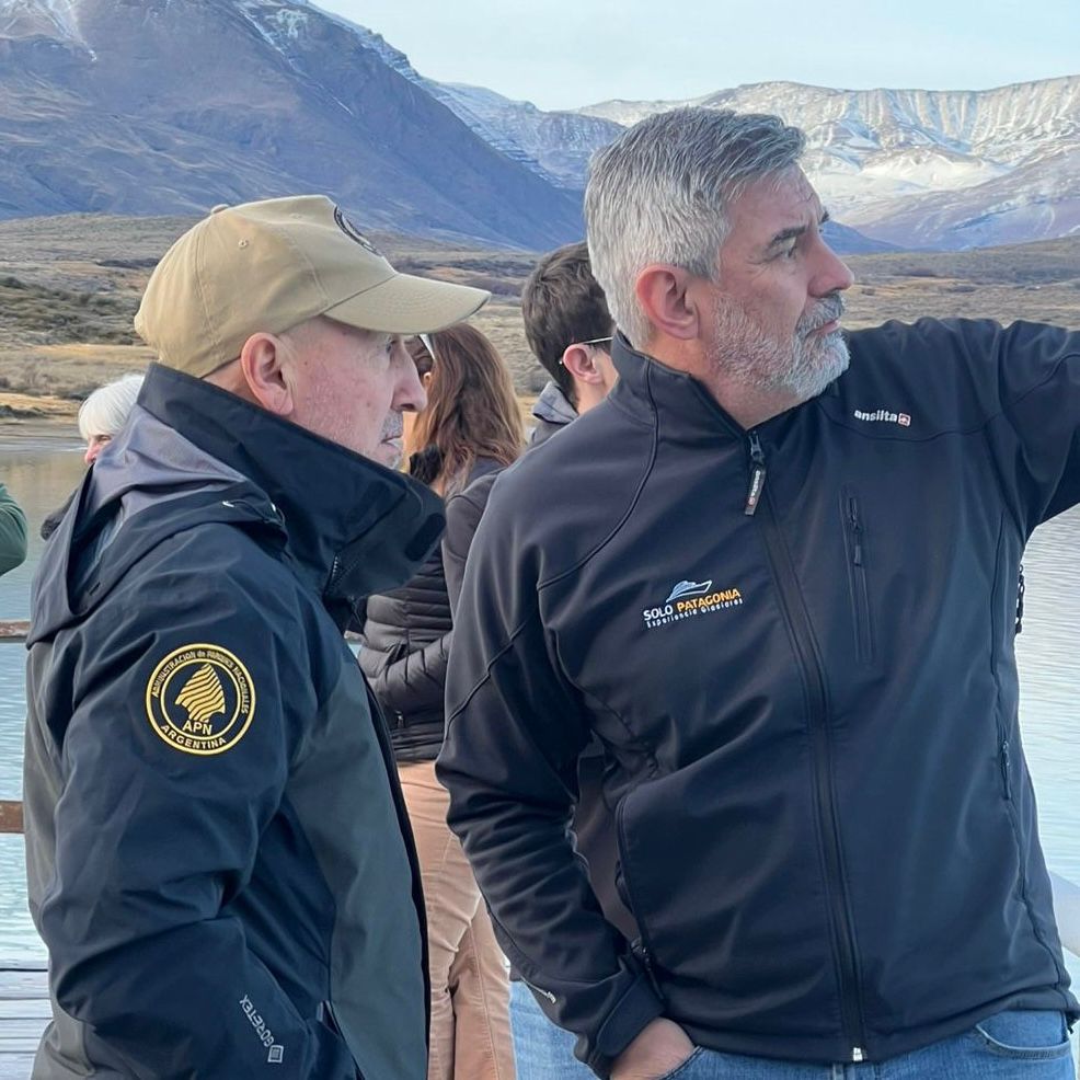 Visita de autoridades al PN Los Glaciares