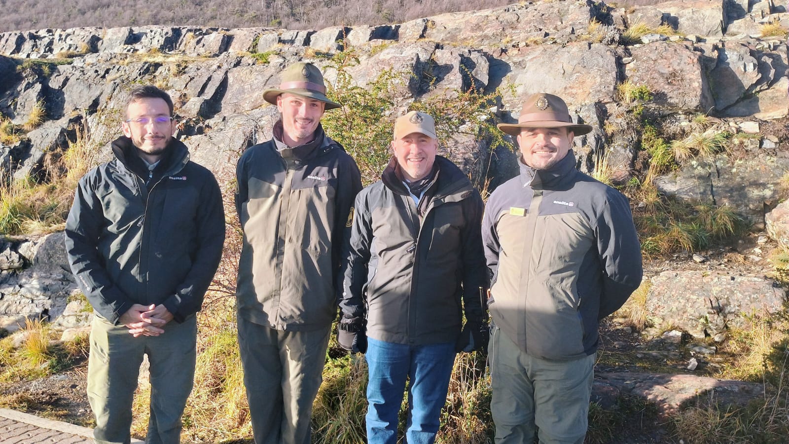 Visita de autoridades al PN Los Glaciares