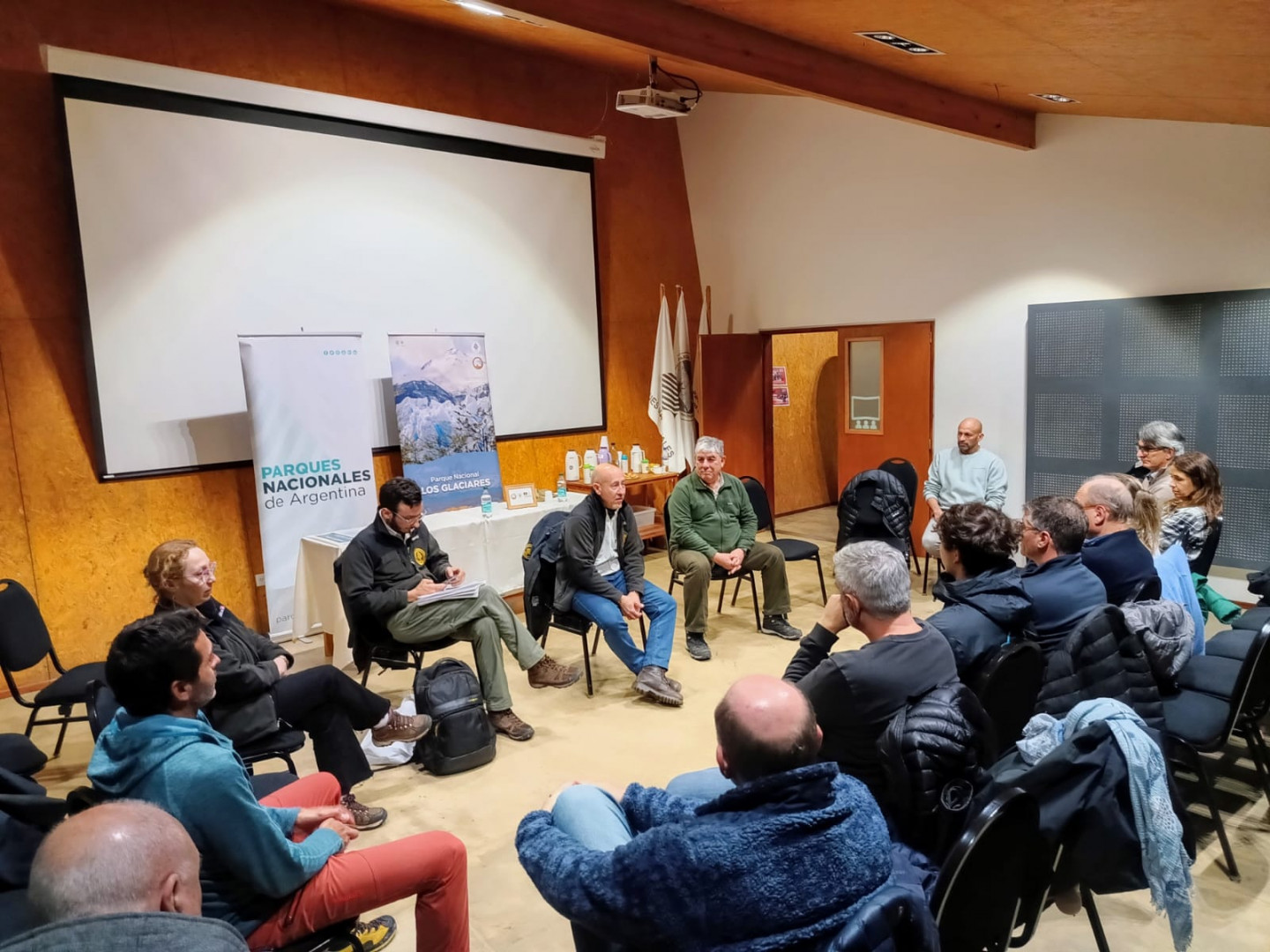 Visita de autoridades al PN Los Glaciares