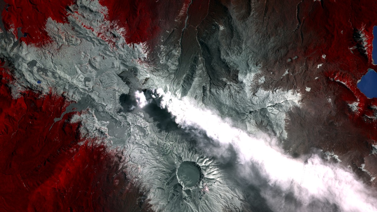 Volcán Puyehue, Chile - EO1 ALI - 26 de enero de 2012