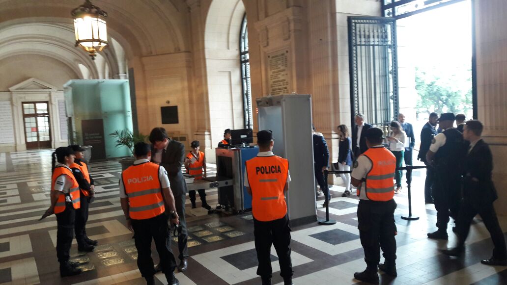 Operativo de Seguridad en el acceso a las reuniones técnicas del G20