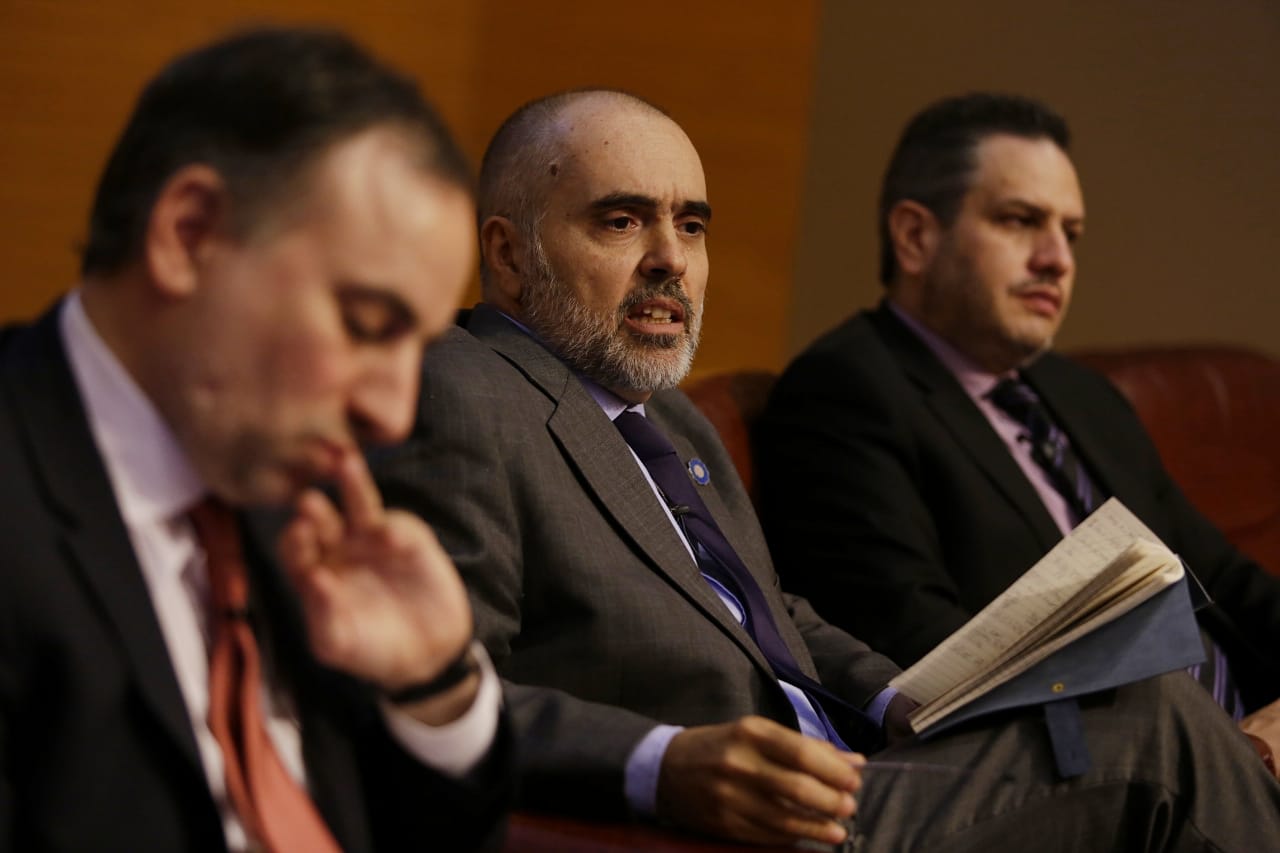 El director de la Agencia de Acceso a la Información Eduardo Bertoni participó de un panel junto a Luis Gustavo Parra Noriega y Bruno Gencarelli