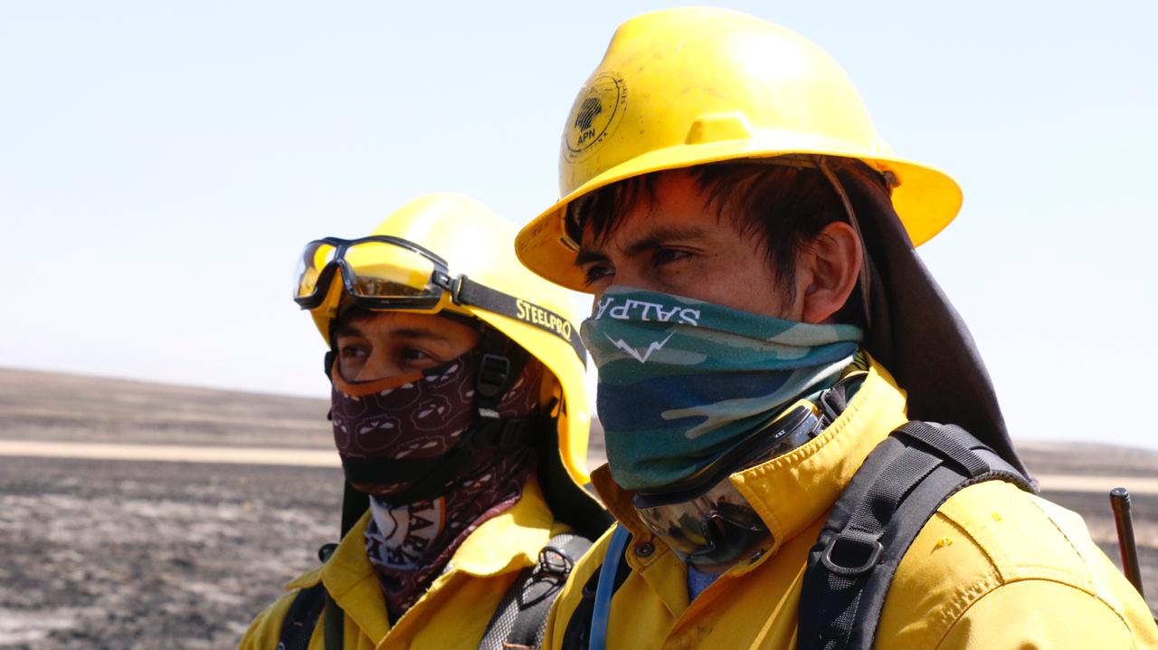 Cabandié nuevamente se trasladó a Córdoba para monitorear el combate del fuego