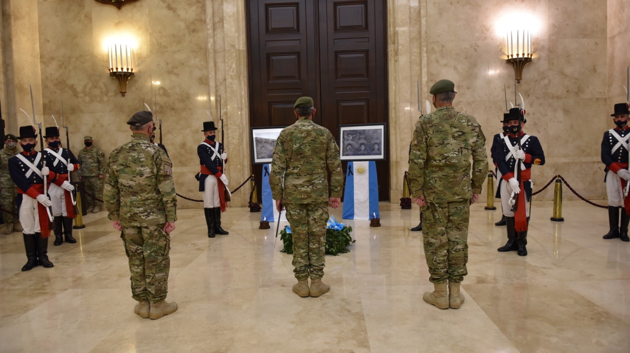 Ceremonia en el EMGE