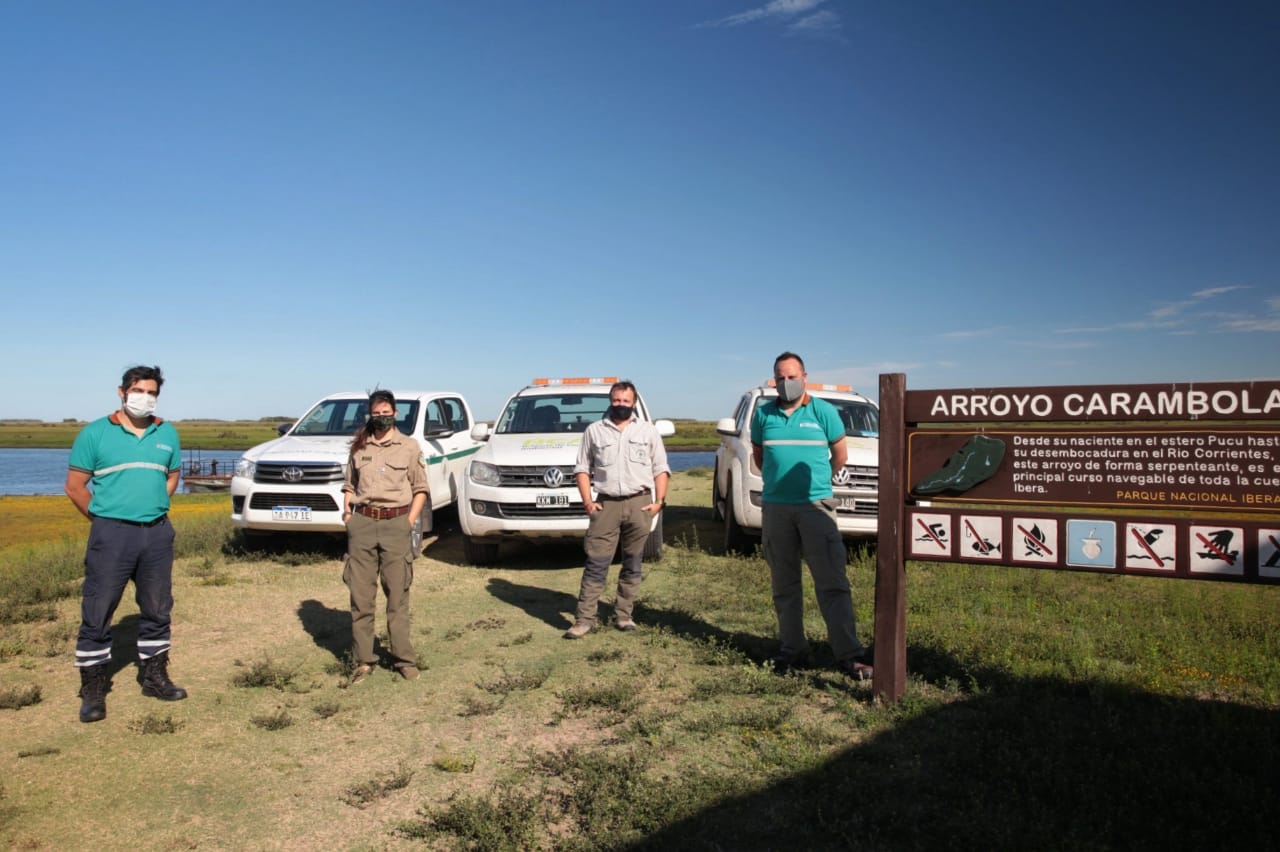 Conservaci&oacute;n de la fauna: la Brigada de Control Ambiental visit&oacute; el Parque Nacional Iber&aacute;