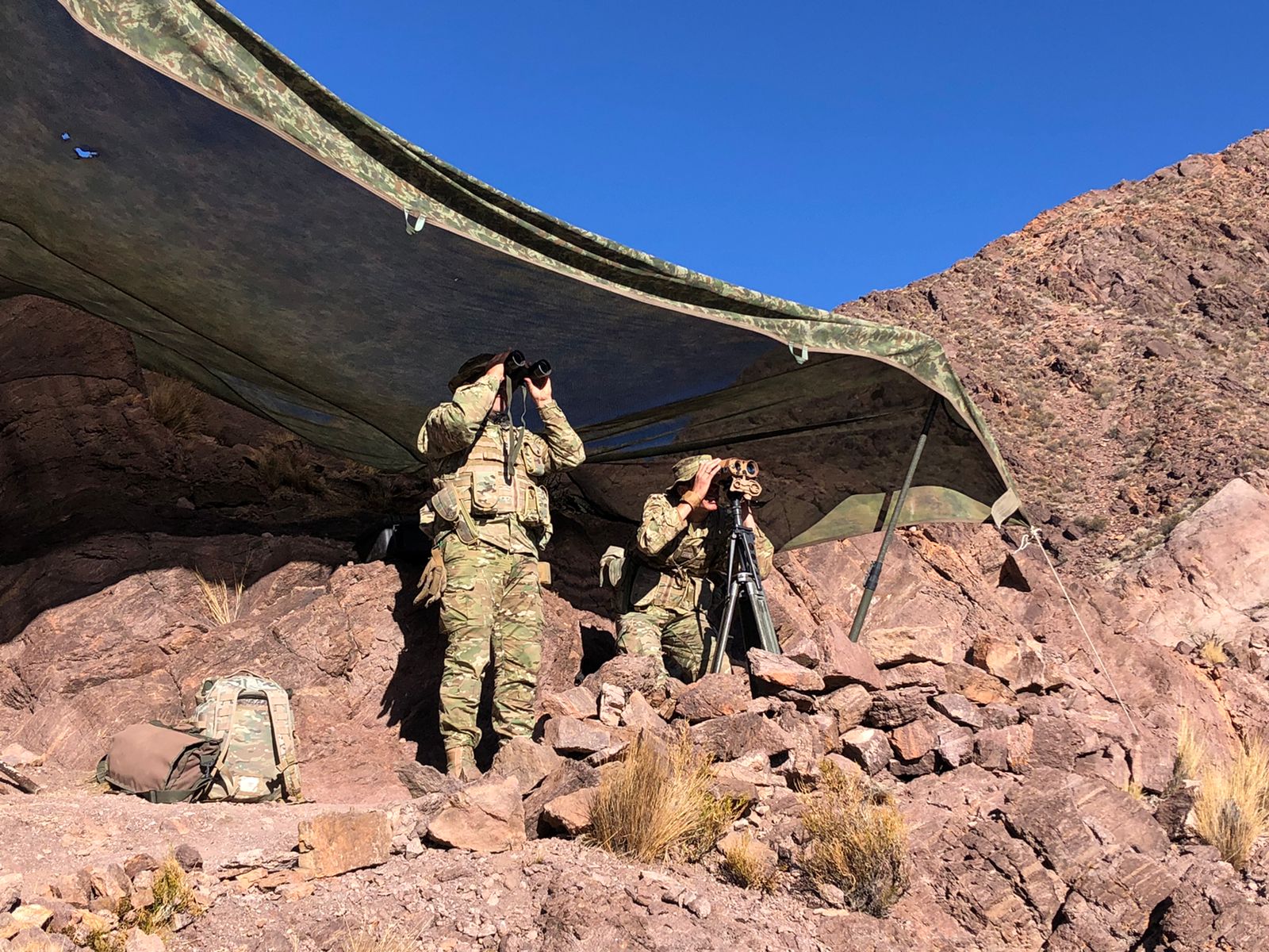 Ejercicio del Grupo de Artillería 7 en Mendoza 1 Ejercicio del Grupo de Artillería 7 en Mendoza 1