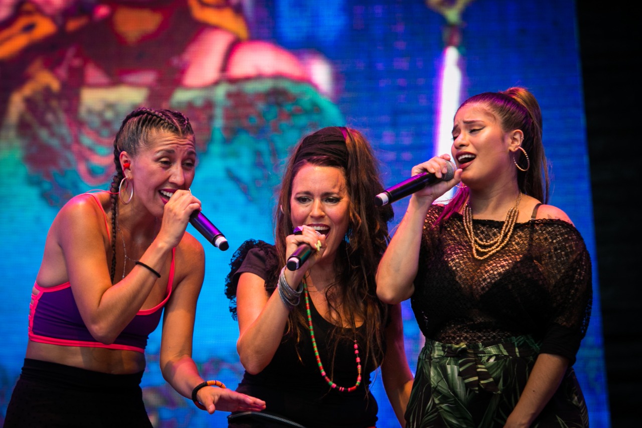 Malena D Alessio en Tecnópolis