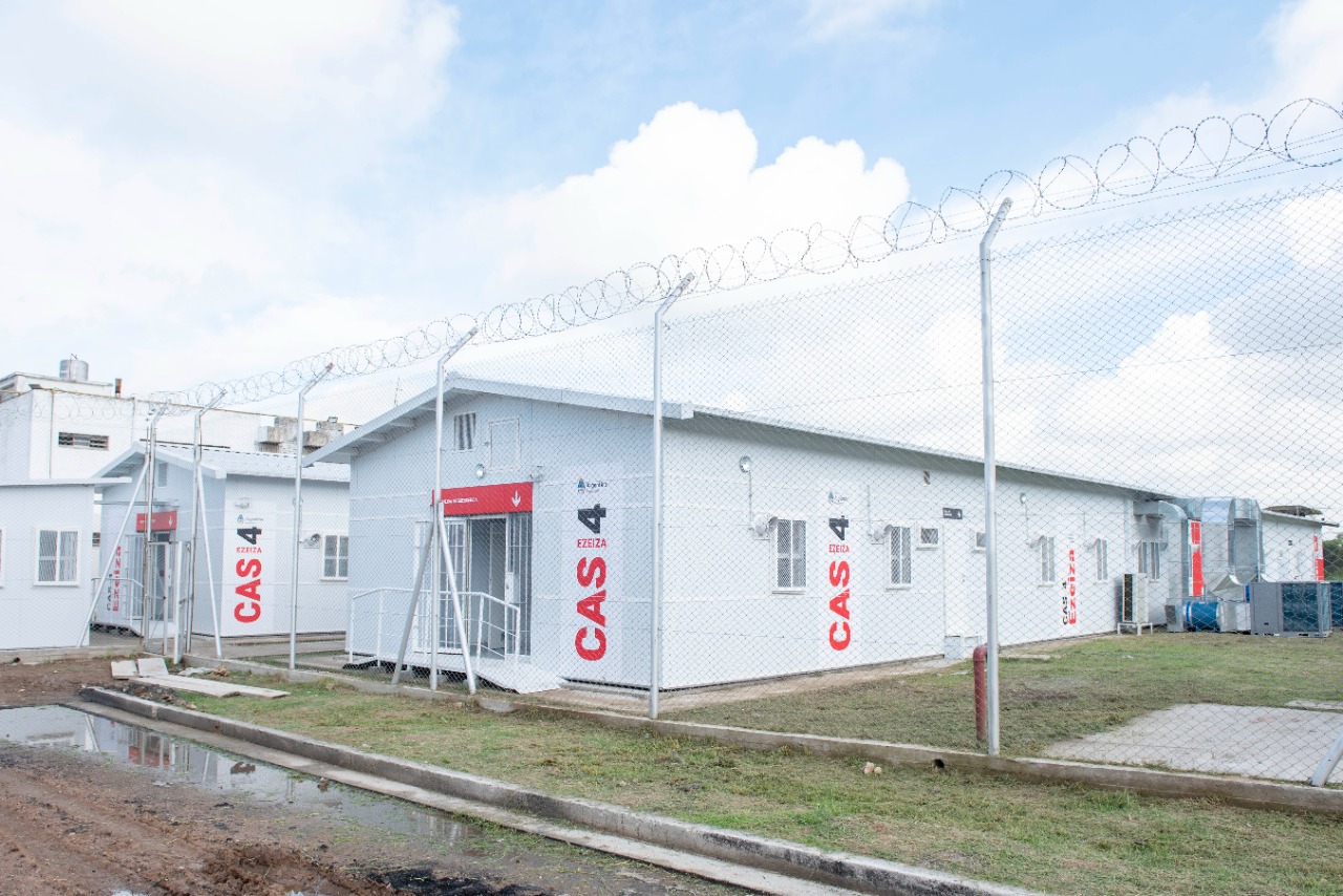 Soria, Vizzotti y Granados recorrieron el nuevo hospital modular penitenciario de Ezeiza