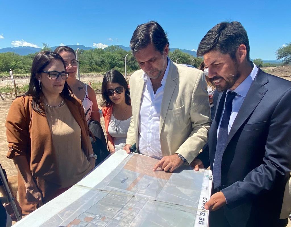 Recorrida de obras en el Parque industrial Gral. Güemes 