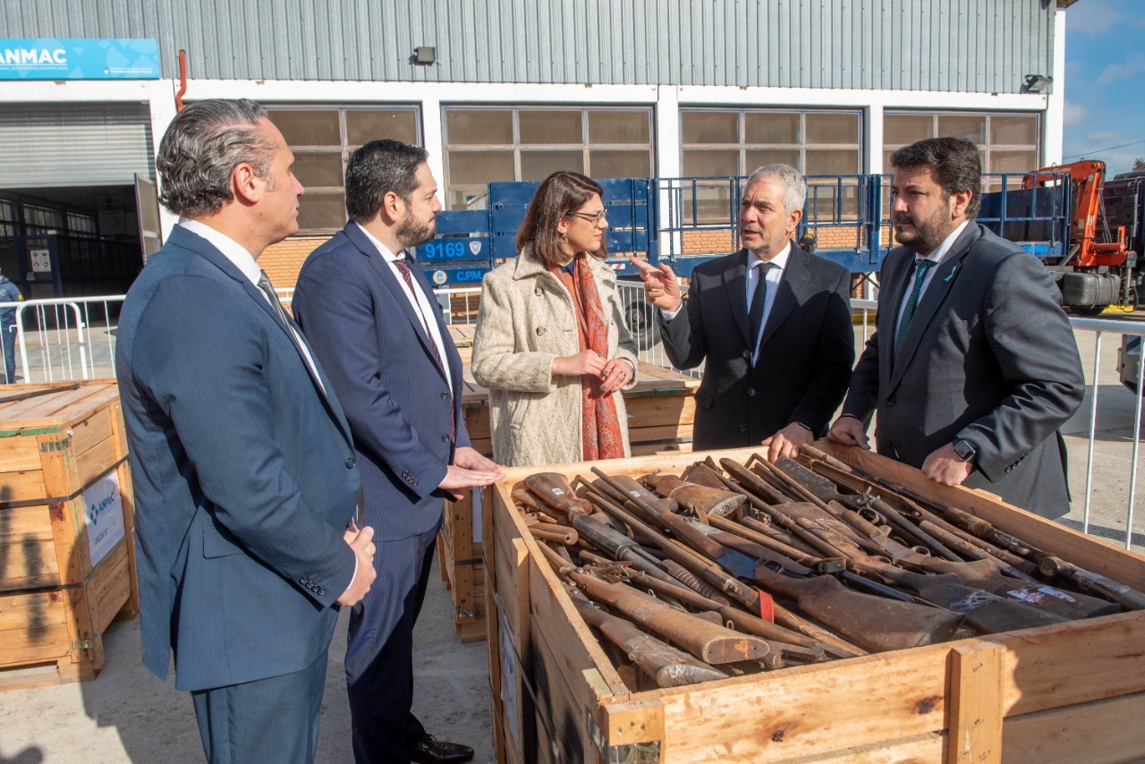 ANMaC destruyó 10 mil armas de fuego ANMaC destruyó 10 mil armas de fuego