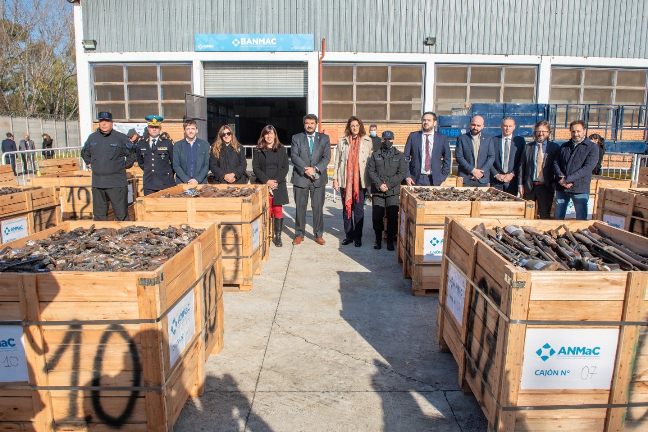 ANMaC destruyó 10 mil armas de fuego ANMaC destruyó 10 mil armas de fuego