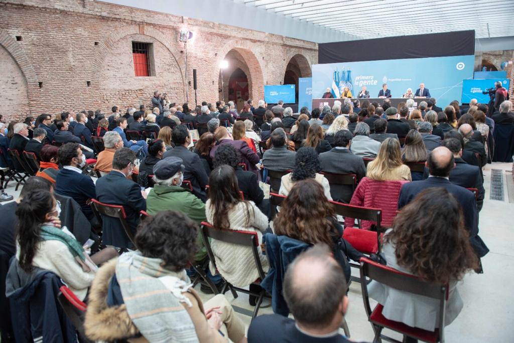 Soria acompañó al presidente Fernández en el lanzamiento del III Foro Mundial de Derechos Humanos