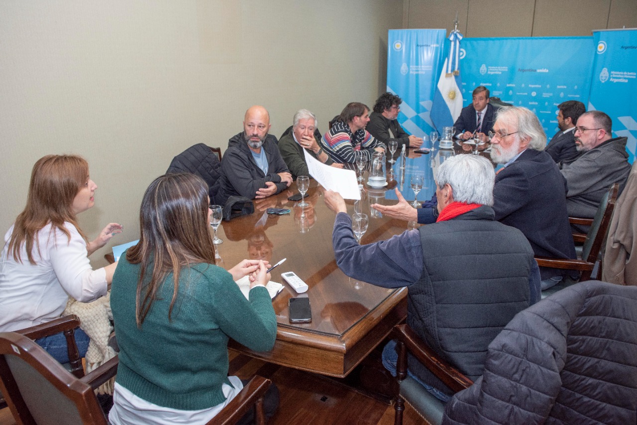 Soria recibió a las organizaciones que se movilizaron en reclamo por la libertad de Milagro Sala