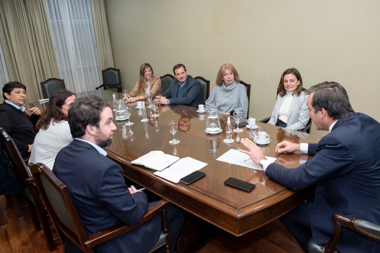 Soria se reunió con referentes de FE-SITRAJU