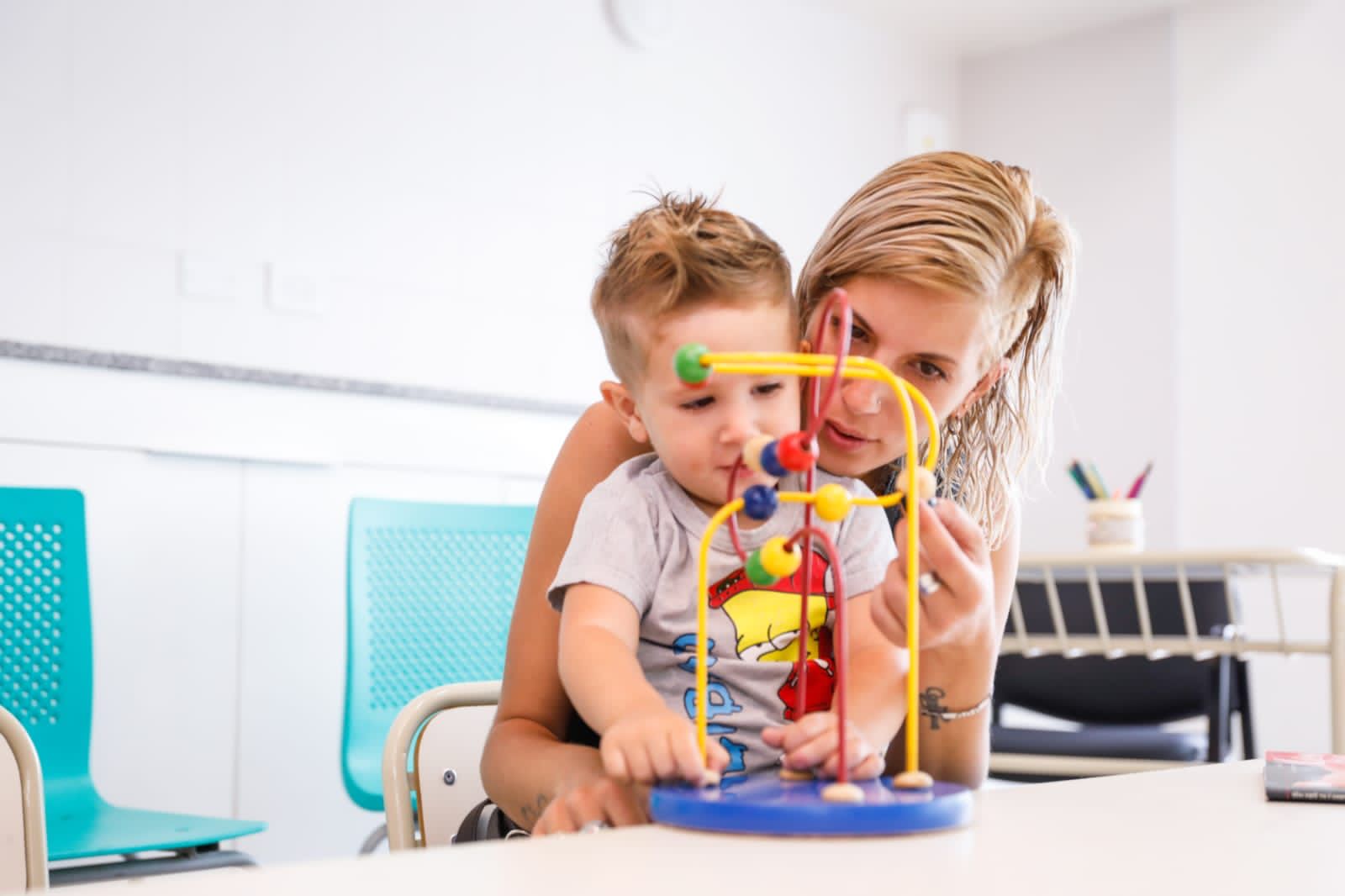 El CDI destinado a la atención integral y multidisciplinaria de niñas y niños de 45 días a 4 años de edad.