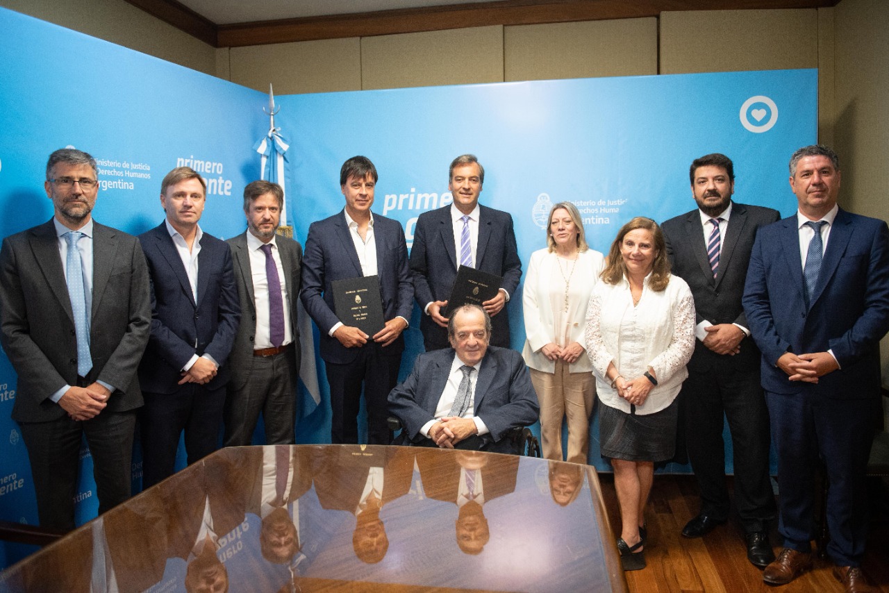 Soria y el Consejo de Rectores de Universidades Privadas de Argentina trabajarán juntos para fortalecer el sistema de enseñanza de las carreras de abogacía