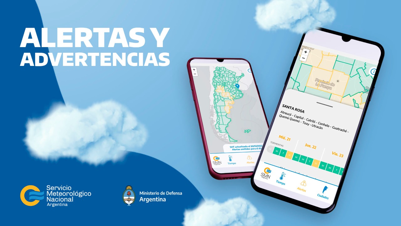 El Servicio Meteorol gico Nacional lanz su aplicaci n para