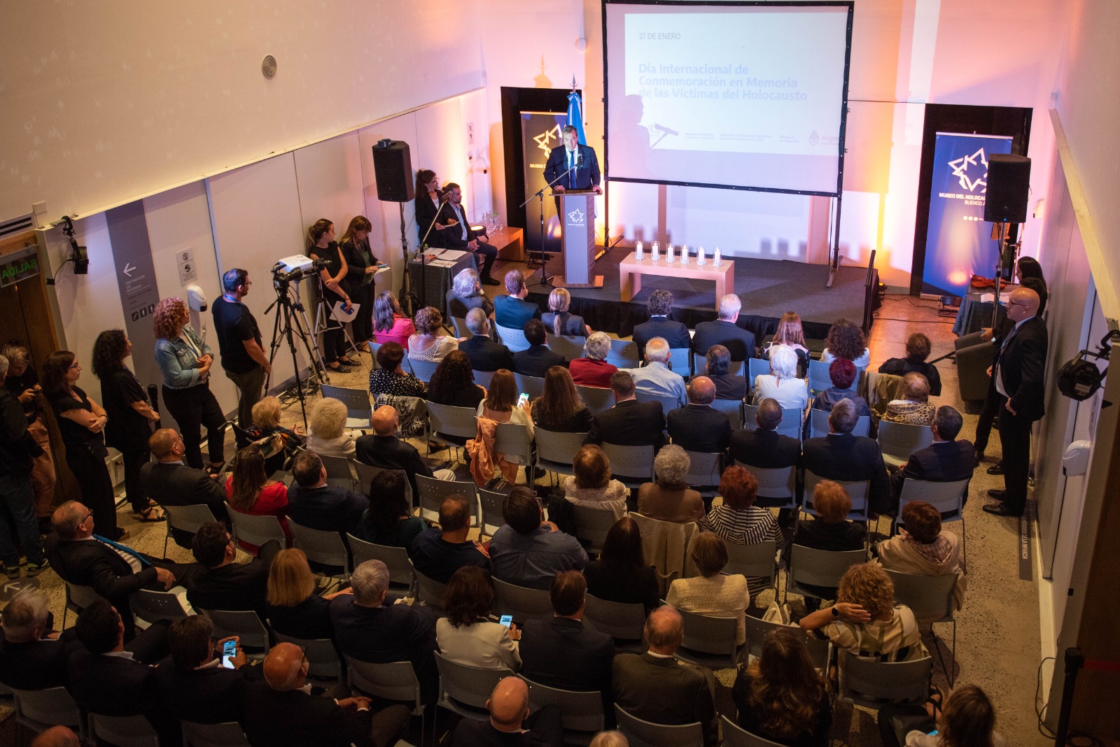 Soria participó del acto por el Día Internacional de Conmemoración en Memoria de las Víctimas del Holocausto