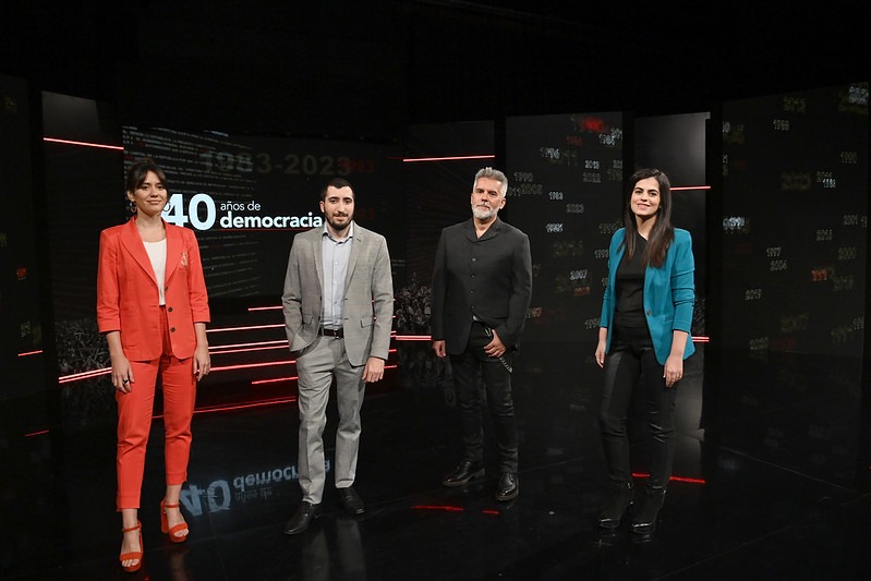 Rocío Criado, Alan Longy, Marcelo Figueras y Manuela Irianni.