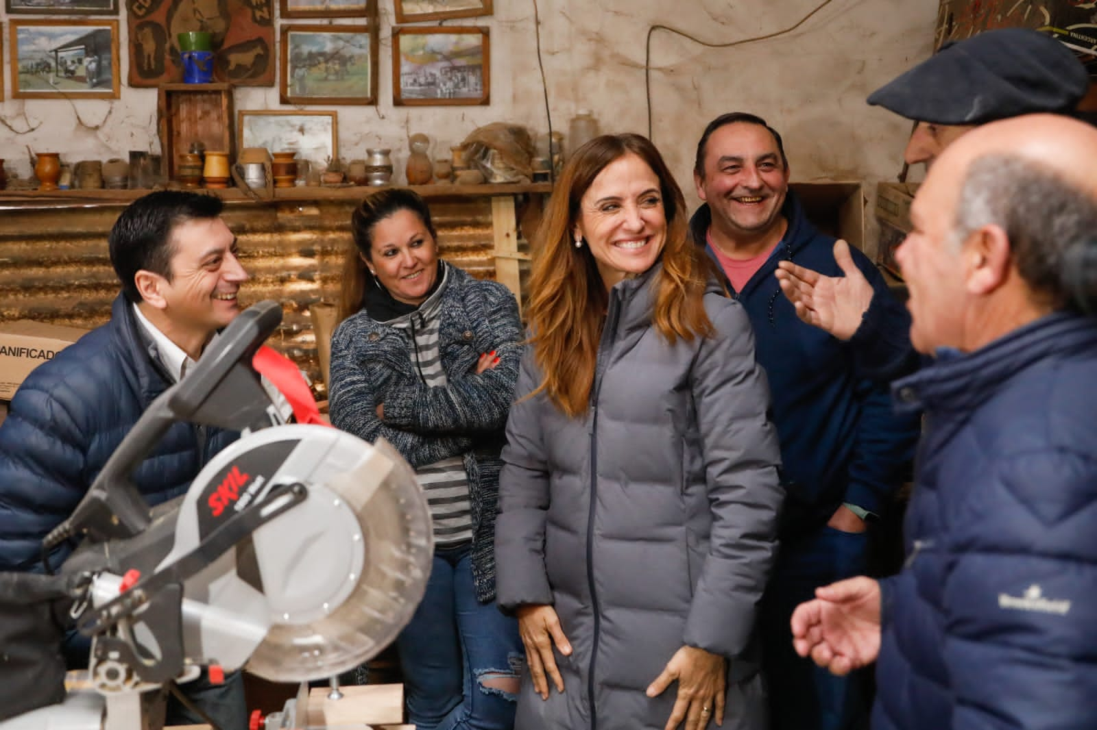 La ministra Victoria Tolosa Paz continuó con su extensa recorrida por todo el país.