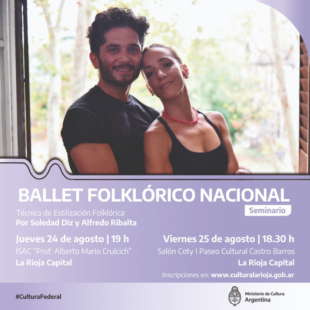 Elencos nacionales de danza dictarán seminarios gratuitos en La Rioja 1 whatsapp image 2023 08 23 at 15.21.22