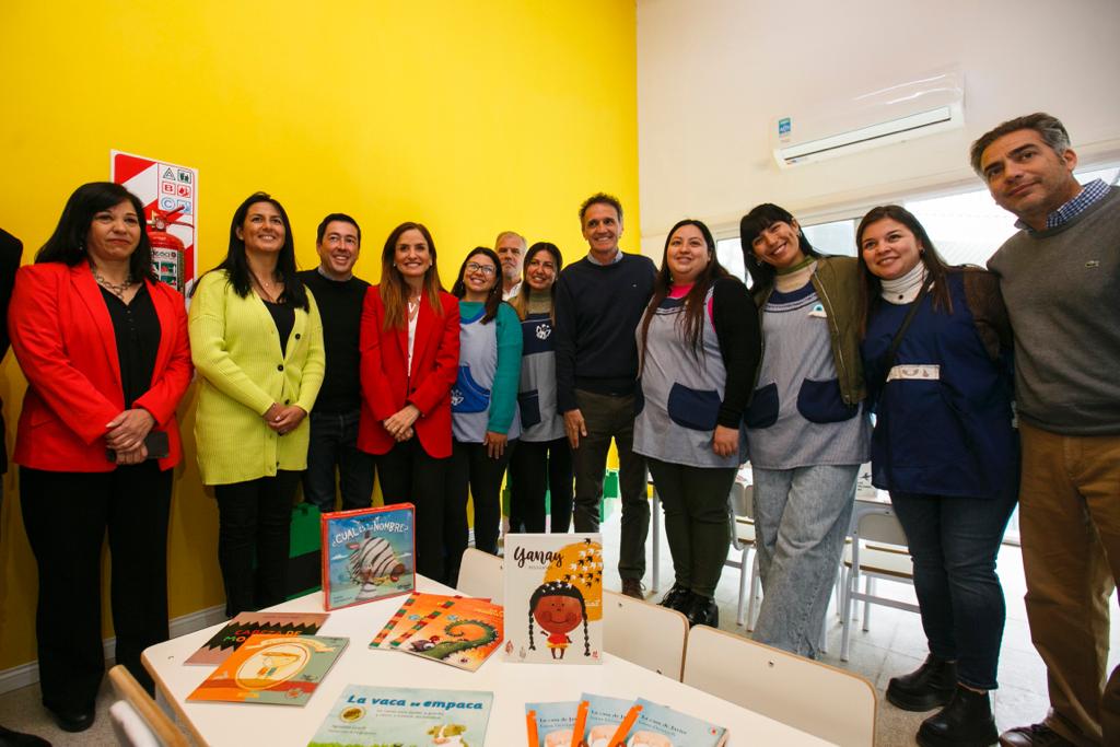 Tolosa Paz, Katopodis y Nardini inauguraron un nuevo Centro de Desarrollo Infantil