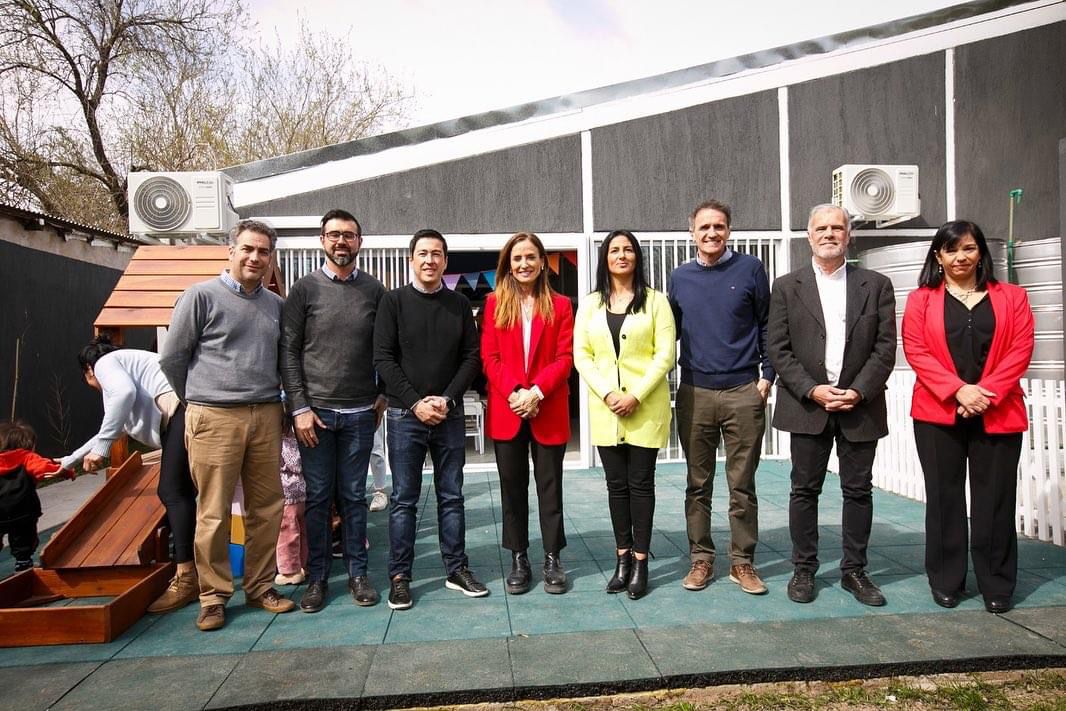 Tolosa Paz, Katopodis y Nardini inauguraron un nuevo Centro de Desarrollo Infantil