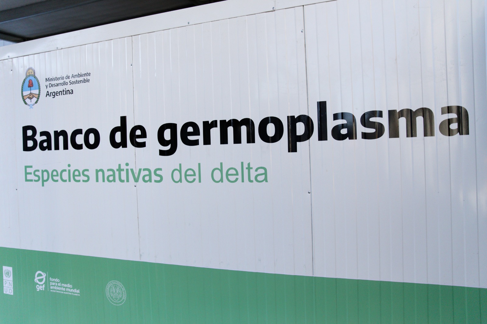 El Ministerio de Ambiente inauguró un banco de germoplasma en la Universidad Nacional de Luján