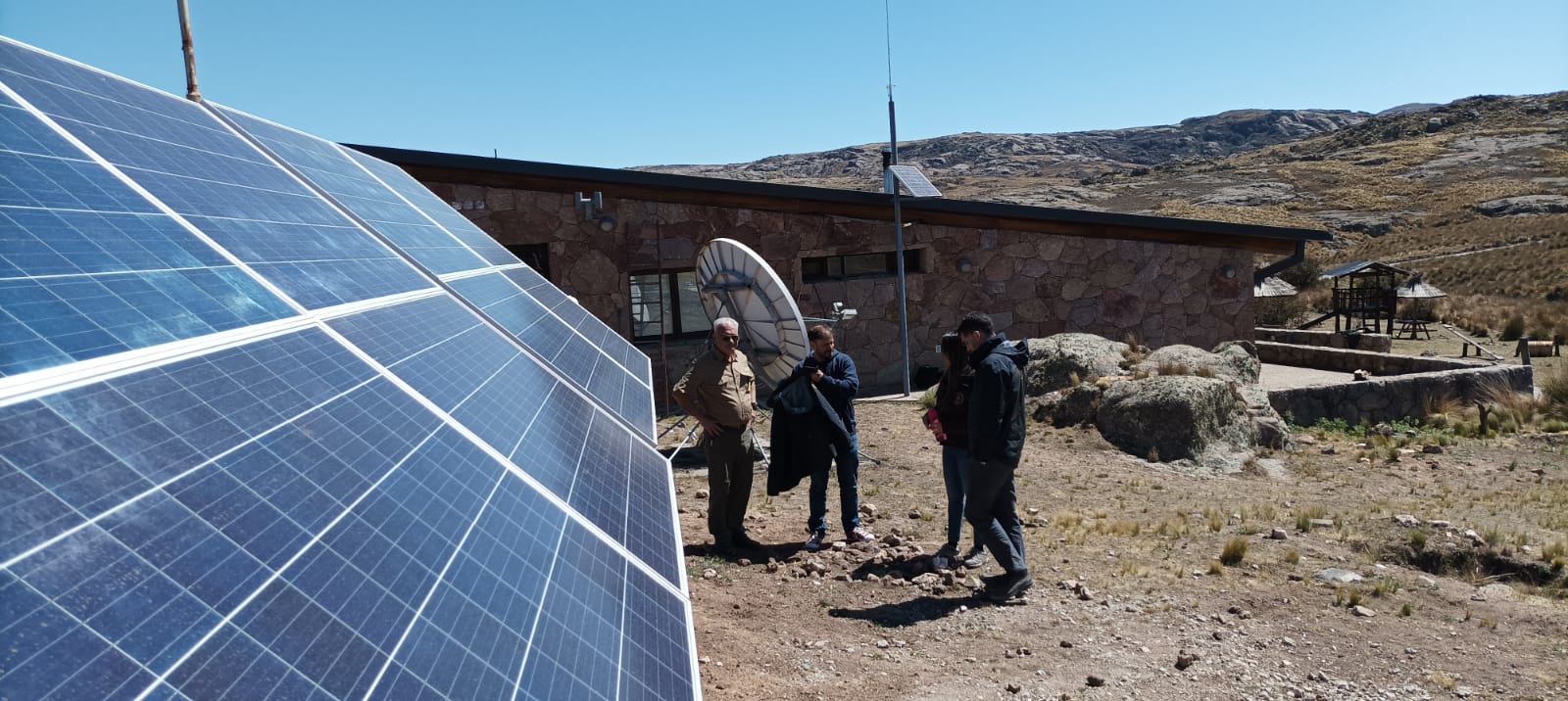 La recorrida la encabezó Federico Granato.