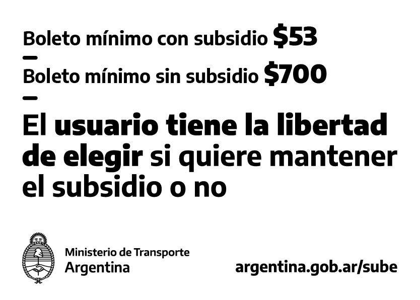 Subsidios de tarifas