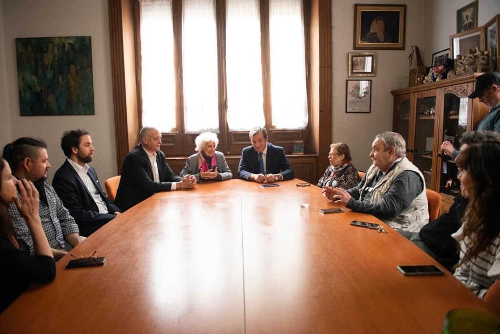 Soria y Pietragalla se reunieron con las Abuelas de Plaza de Mayo para continuar reforzando el trabajo conjunto y las campañas por la identidad